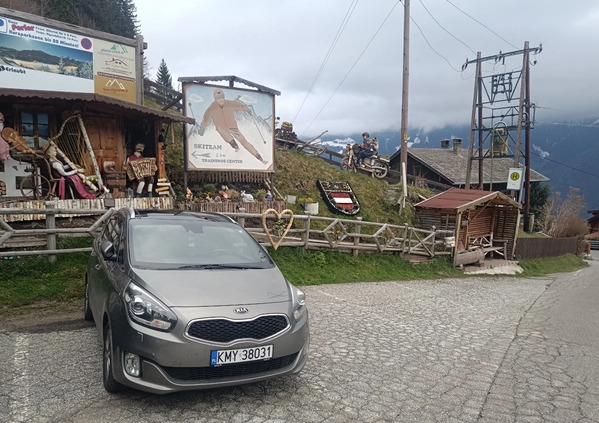 Kia Carens cena 42000 przebieg: 230000, rok produkcji 2015 z Myślenice małe 781